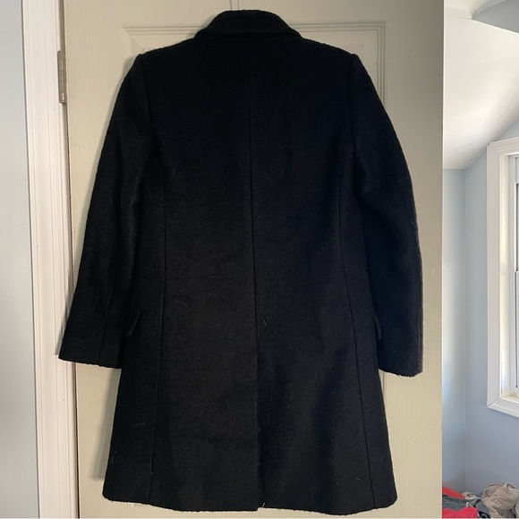 Ann Taylor Petite XS Black Wool Coat - Picture 6 of 8